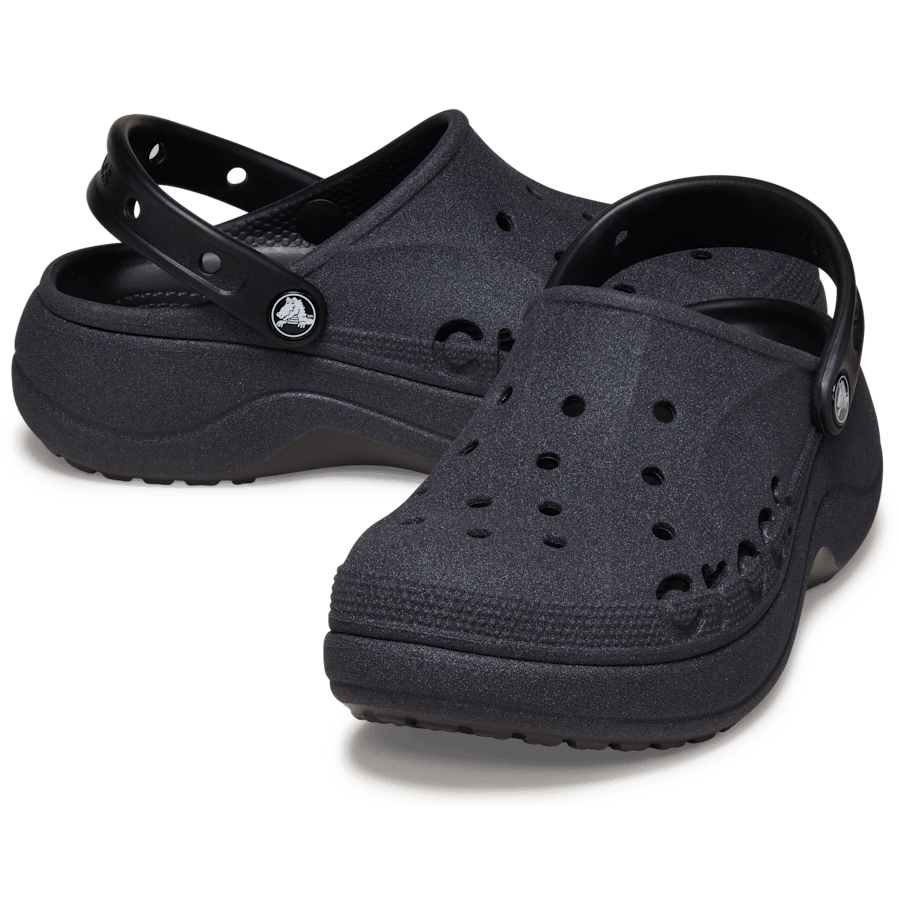 Colour Baya Platform Glitter Clog - Pair - Crocs