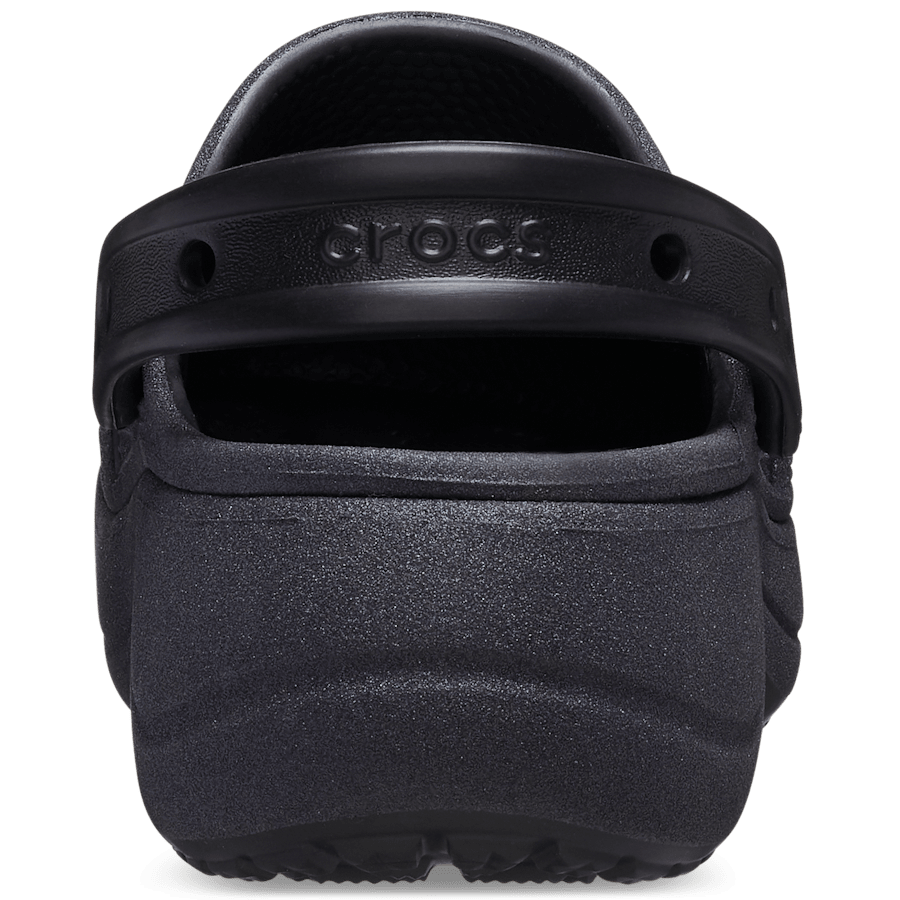 Colour Baya Platform Glitter Clog - Back - Crocs