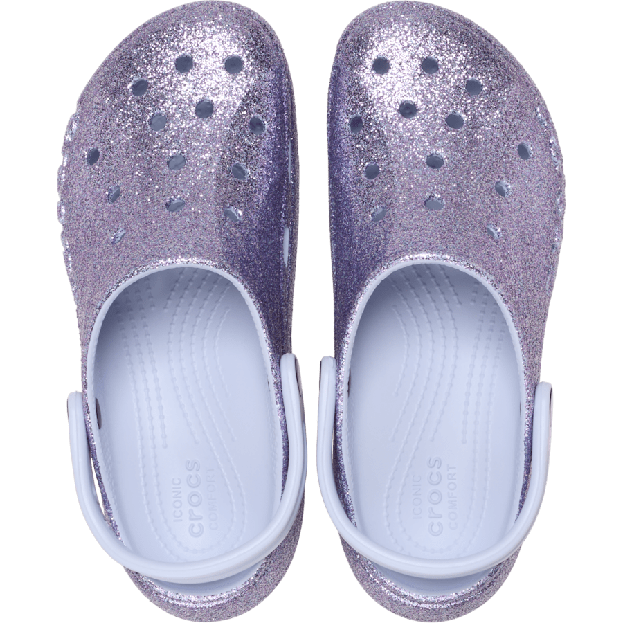 Colour Baya Platform Glitter Clog - Top - Crocs