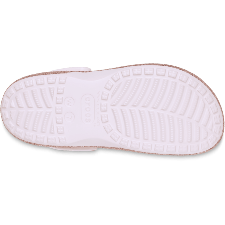 Colour Baya Platform Glitter Clog - Bottom - Crocs