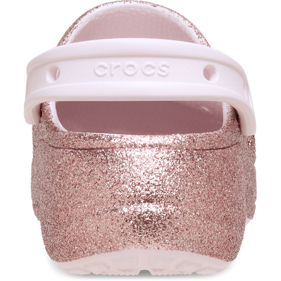 Colour Baya Platform Glitter Clog - Back - Crocs