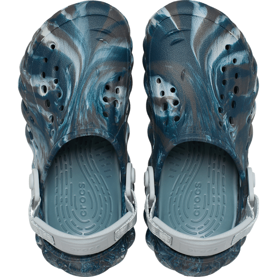 Black Sand / Multi Kids' Echo Marbled Clog - Top - Crocs