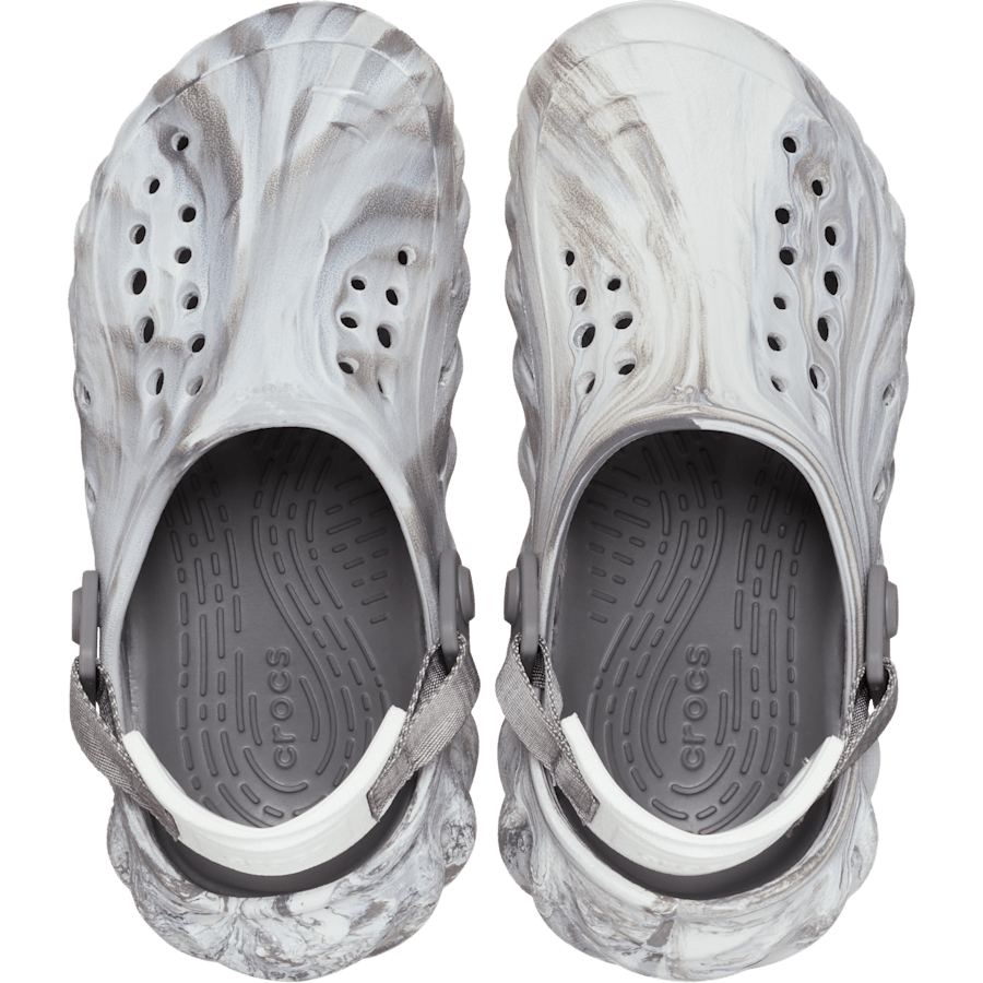 Moonlight/Multi Kids' Echo Marbled Clog - Top - Crocs
