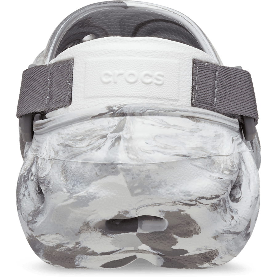 Moonlight/Multi Kids' Echo Marbled Clog - Back - Crocs