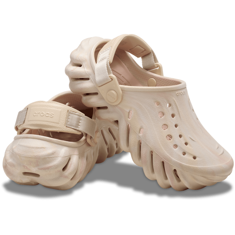 Quartz / Multi Kids' Echo Marbled Clog - Pair - Crocs
