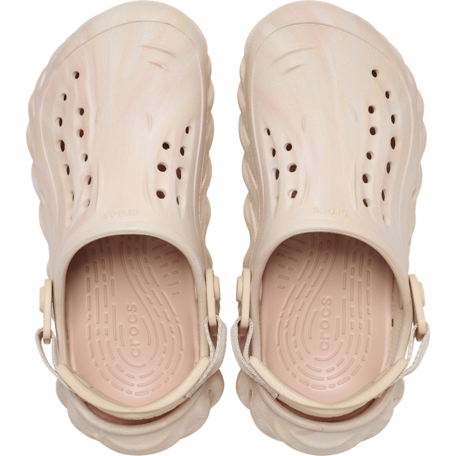 Quartz / Multi Kids' Echo Marbled Clog - Top - Crocs