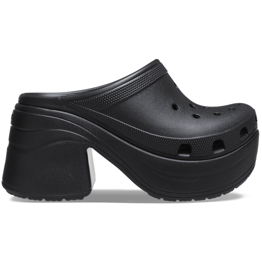 Black Siren Clog - Side - Crocs