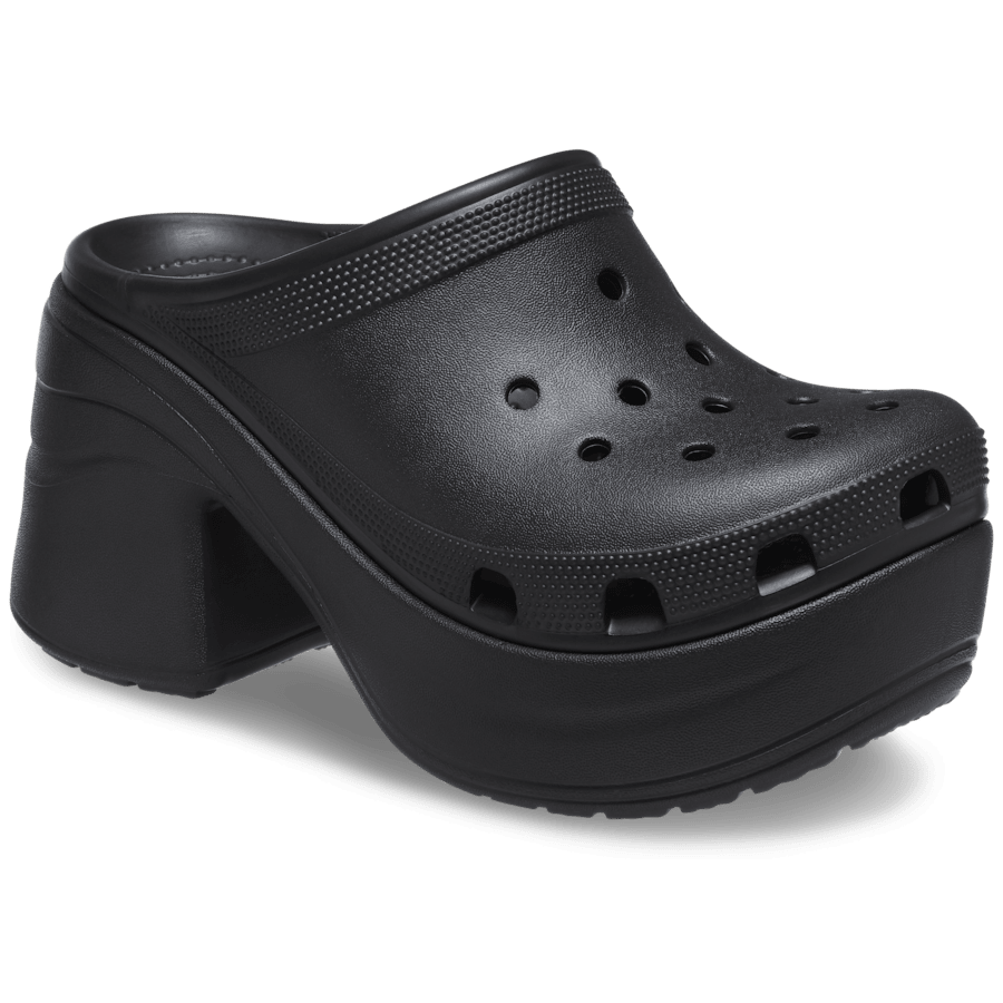 Black Siren Clog - Angle - Crocs
