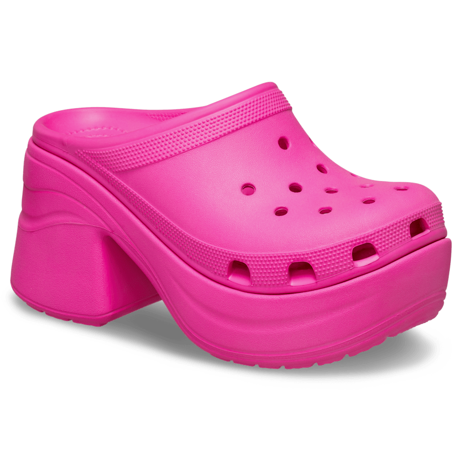 Pink Crush Siren Clog - Angle - Crocs