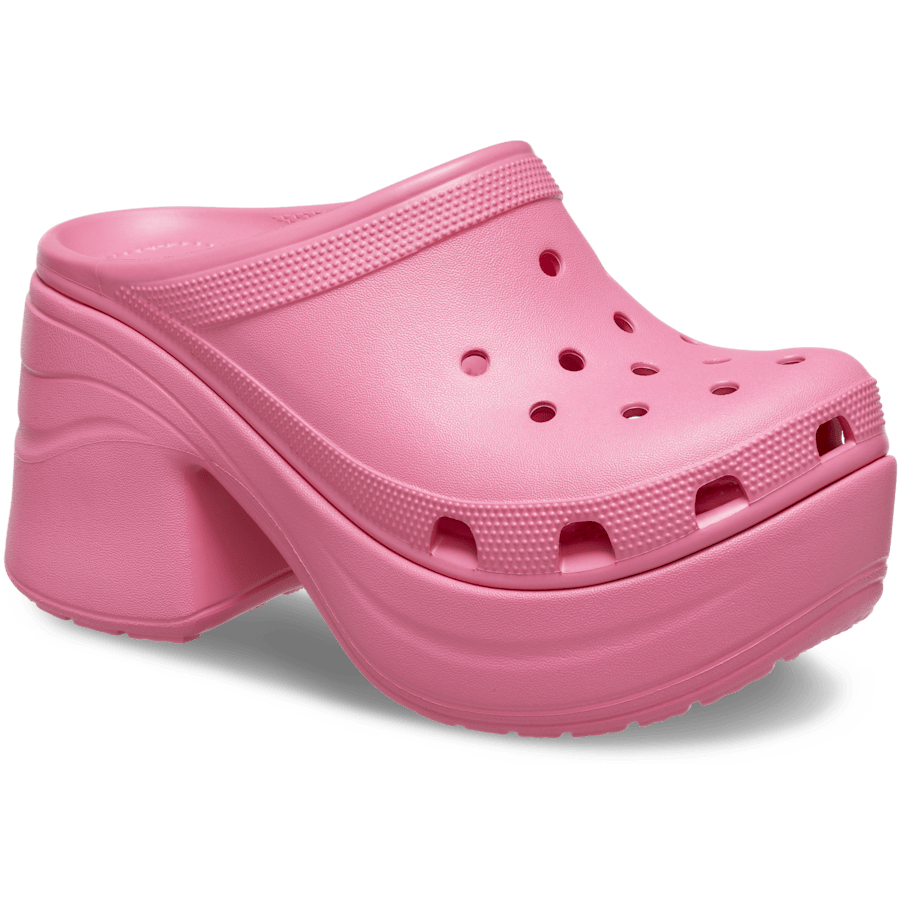 Hyper Pink Siren Clog - Angle - Crocs
