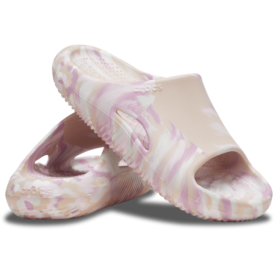 Quartz Mellow Marbled Slide - Pair - Crocs