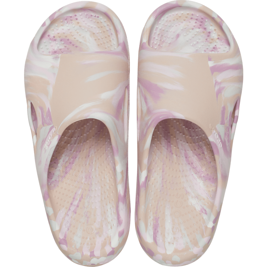 Quartz Mellow Marbled Slide - Top - Crocs