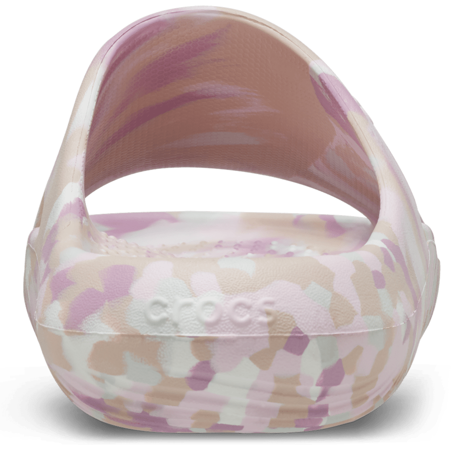 Quartz Mellow Marbled Slide - Back - Crocs