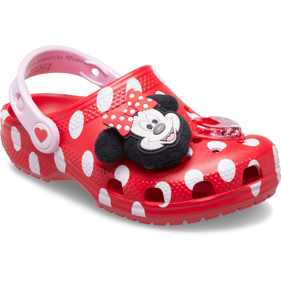Color Kids' DTP Minnie Icon Classic Clog - Angle - Crocs