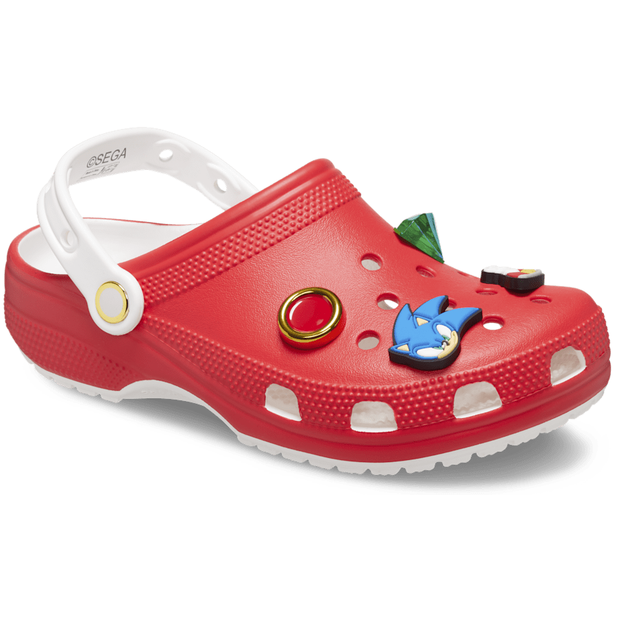 Color Sonic the Hedgehog Classic Clog - Angle - Crocs
