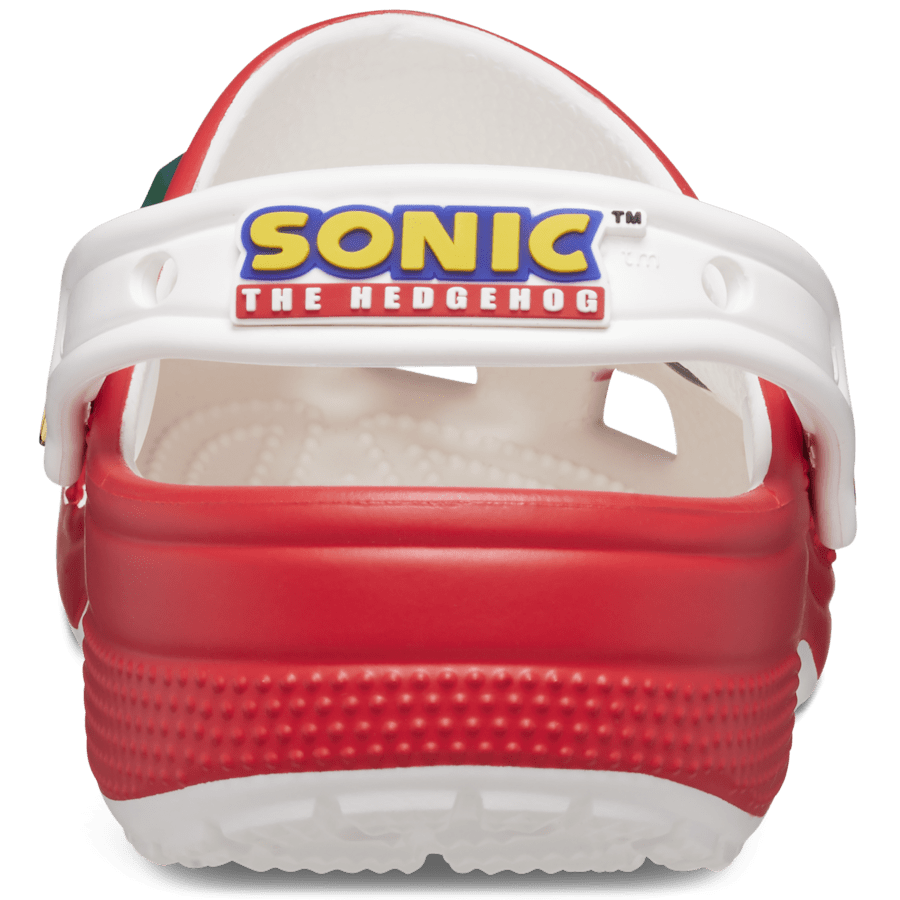 Color Sonic the Hedgehog Classic Clog - Back - Crocs