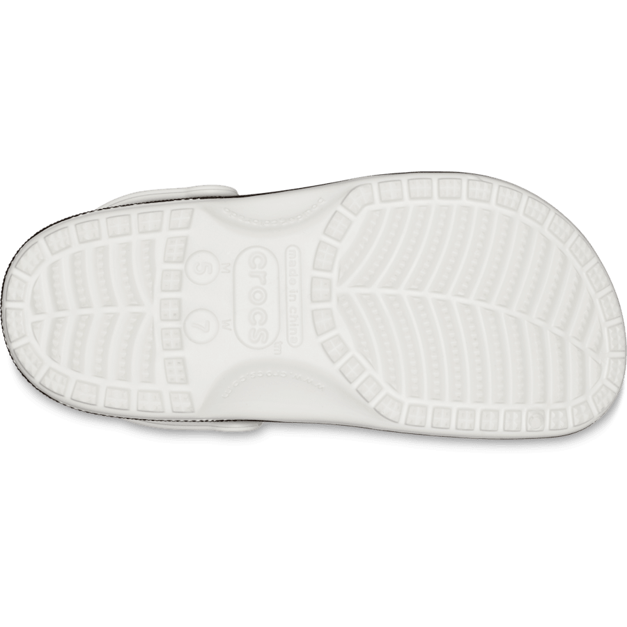 White / Black NBA™ Brooklyn Nets Classic Clog - Bottom - Crocs