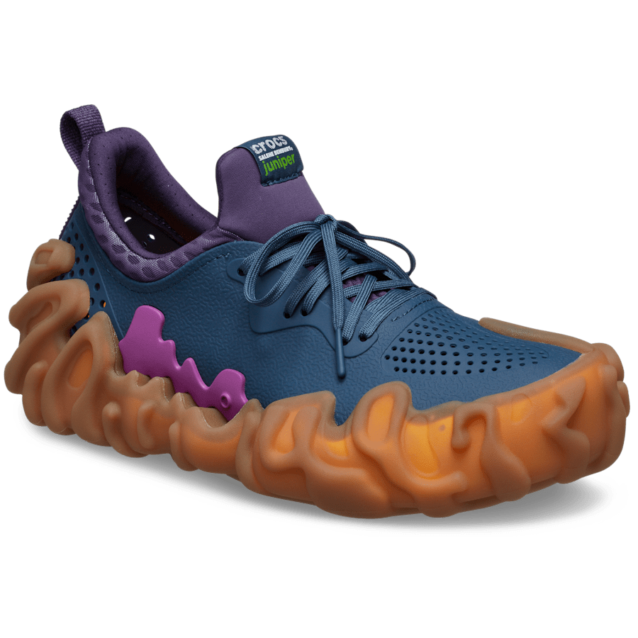 Taro Salehe Bembury x Juniper Sneaker - Angle - Crocs