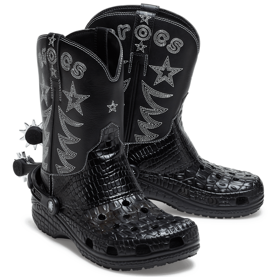 Color Crocs Classic Cowboy Boot - Pair - Crocs