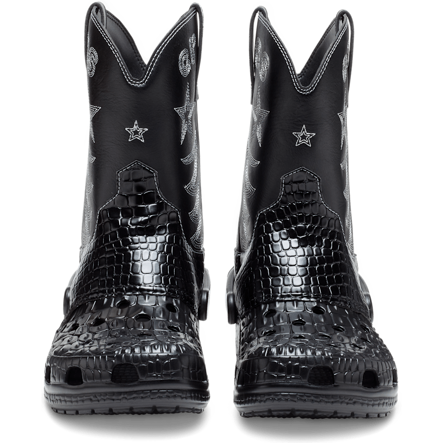 Color Crocs Classic Cowboy Boot - Front - Crocs