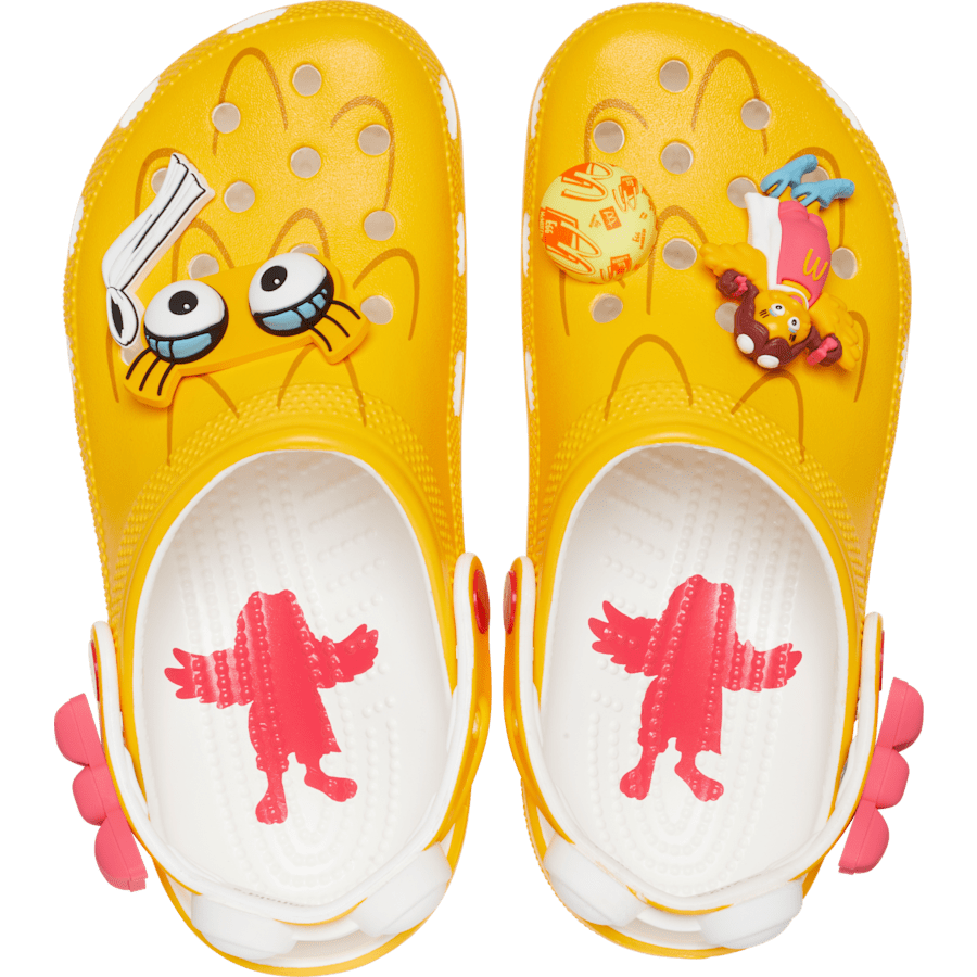 Yellow McDonald’s x Crocs Birdie Classic Clog - Side - Crocs