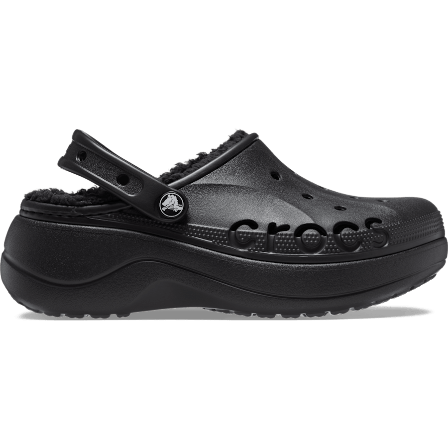 Baya Platform Lined Clog - Crocs
