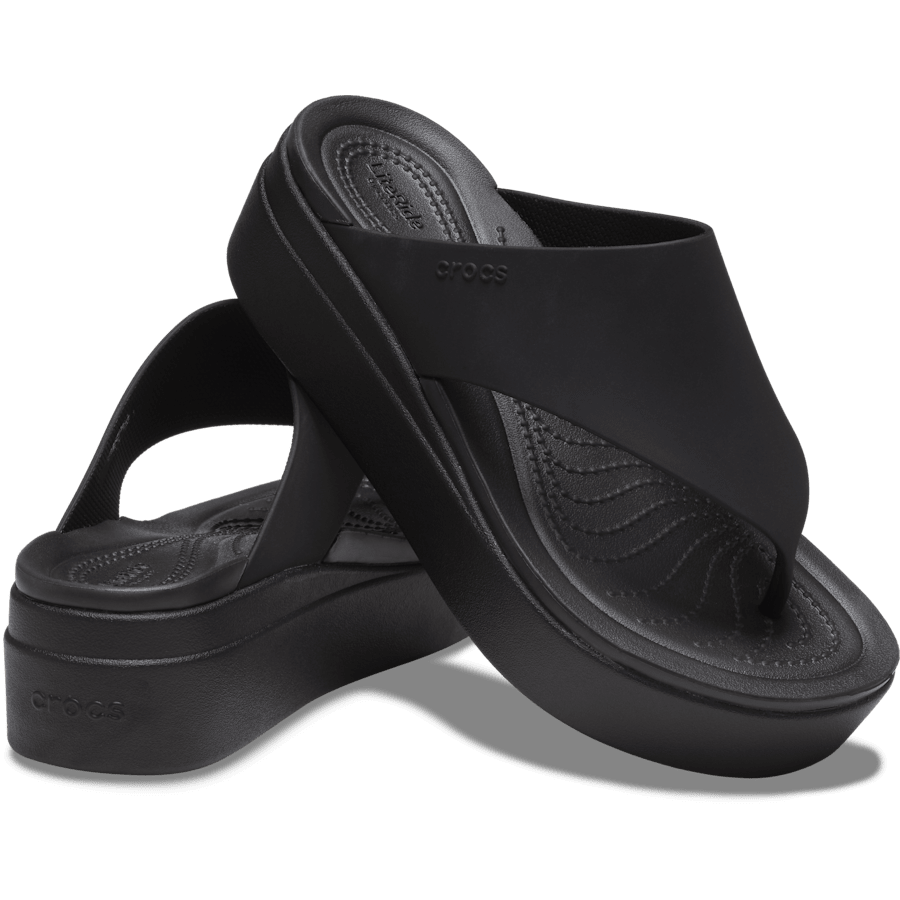 Black Brooklyn Flip - Pair - Crocs