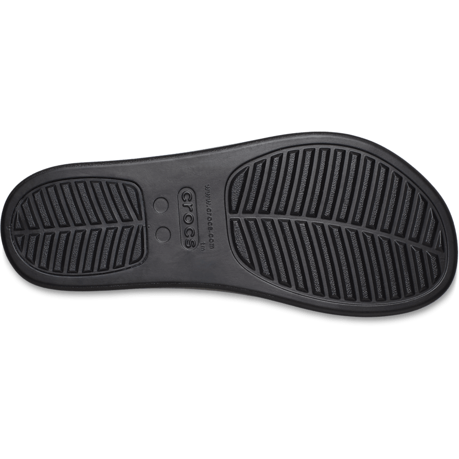 Black Brooklyn Flip - Bottom - Crocs