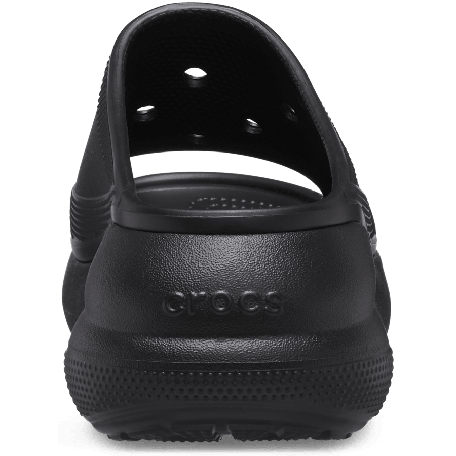 Black Crush Slide - Back - Crocs