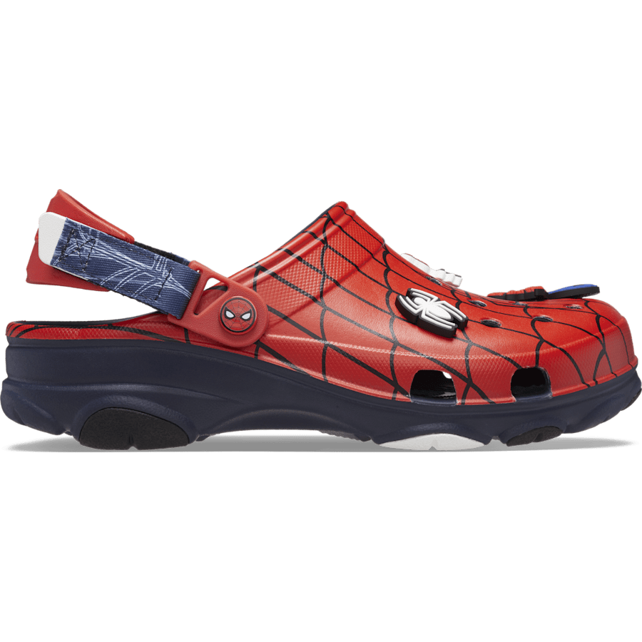 Navy Spider-Man All-Terrain Clog - Side - Crocs