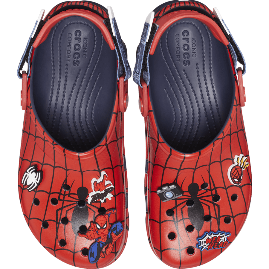 Navy Spider-Man All-Terrain Clog - Top - Crocs