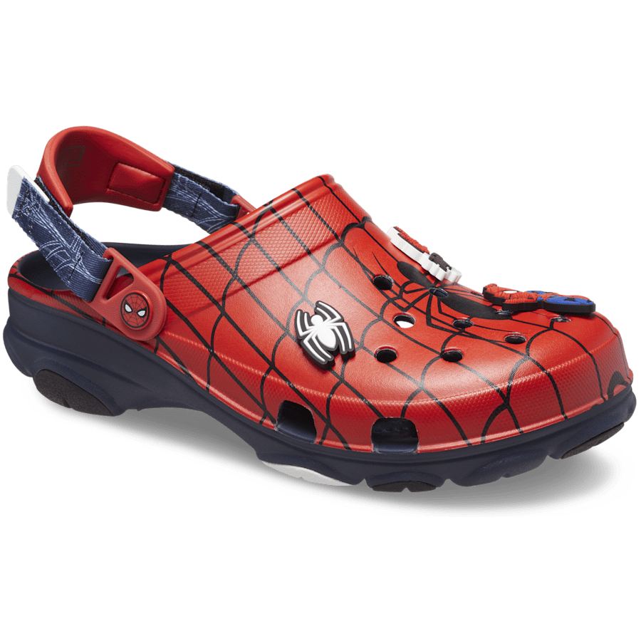 Navy Spider-Man All-Terrain Clog - Angle - Crocs