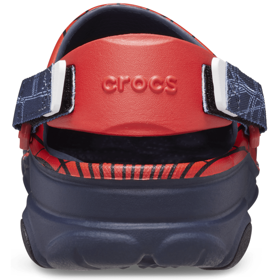 Navy Spider-Man All-Terrain Clog - Back - Crocs