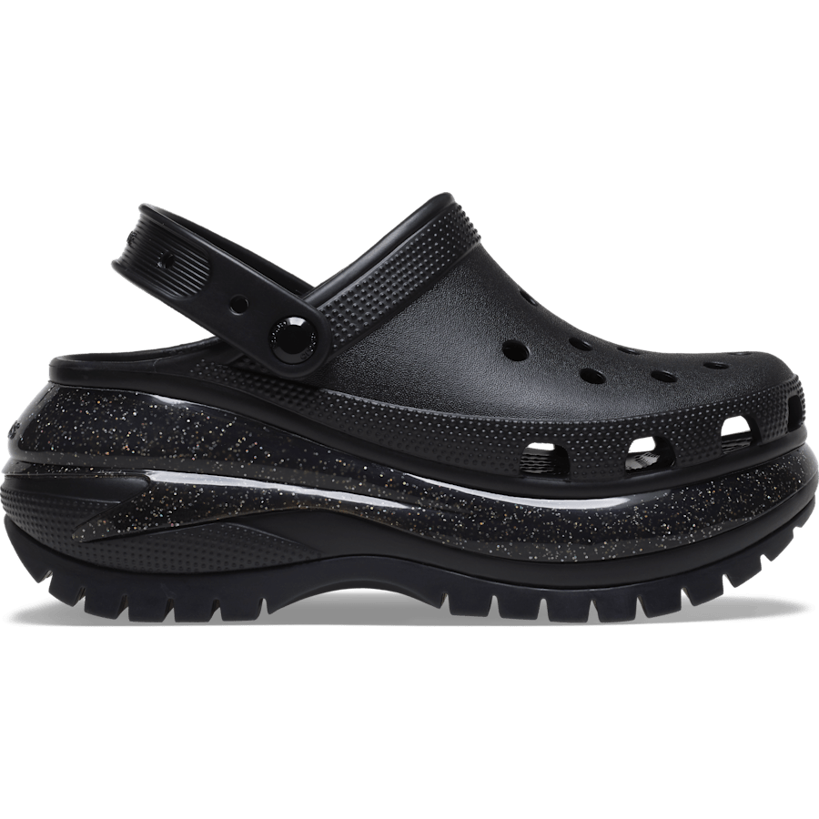 Color Mega Crush Rainbow Glitter Clog - Side - Crocs