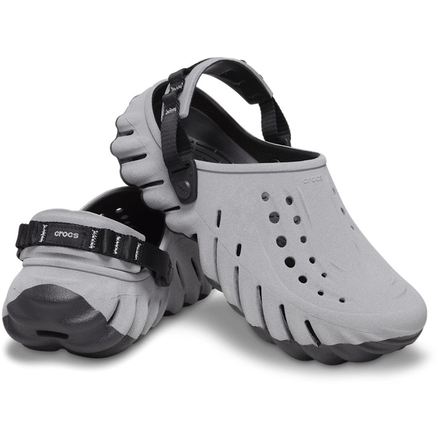 Black / Reflective Echo Reflective Clog - Pair - Crocs