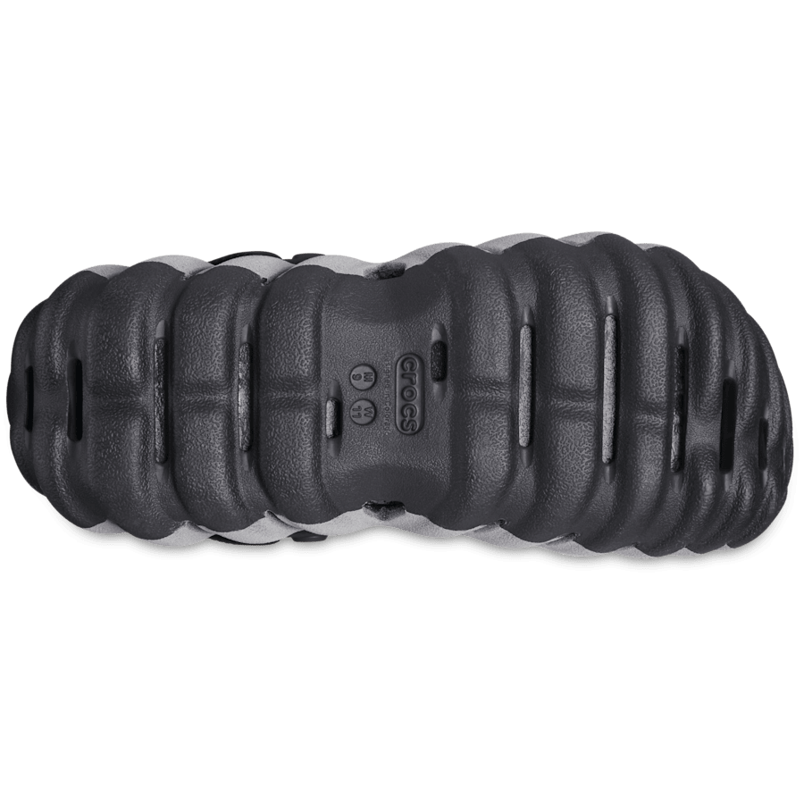 Black / Reflective Echo Reflective Clog - Bottom - Crocs