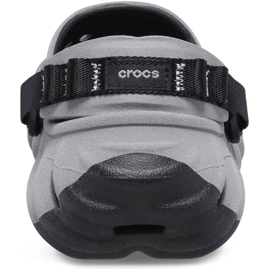 Black / Reflective Echo Reflective Clog - Back - Crocs