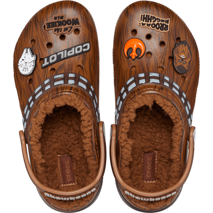 Espresso Kids' STAR WARS™ Classic Lined Clog - Side - Crocs