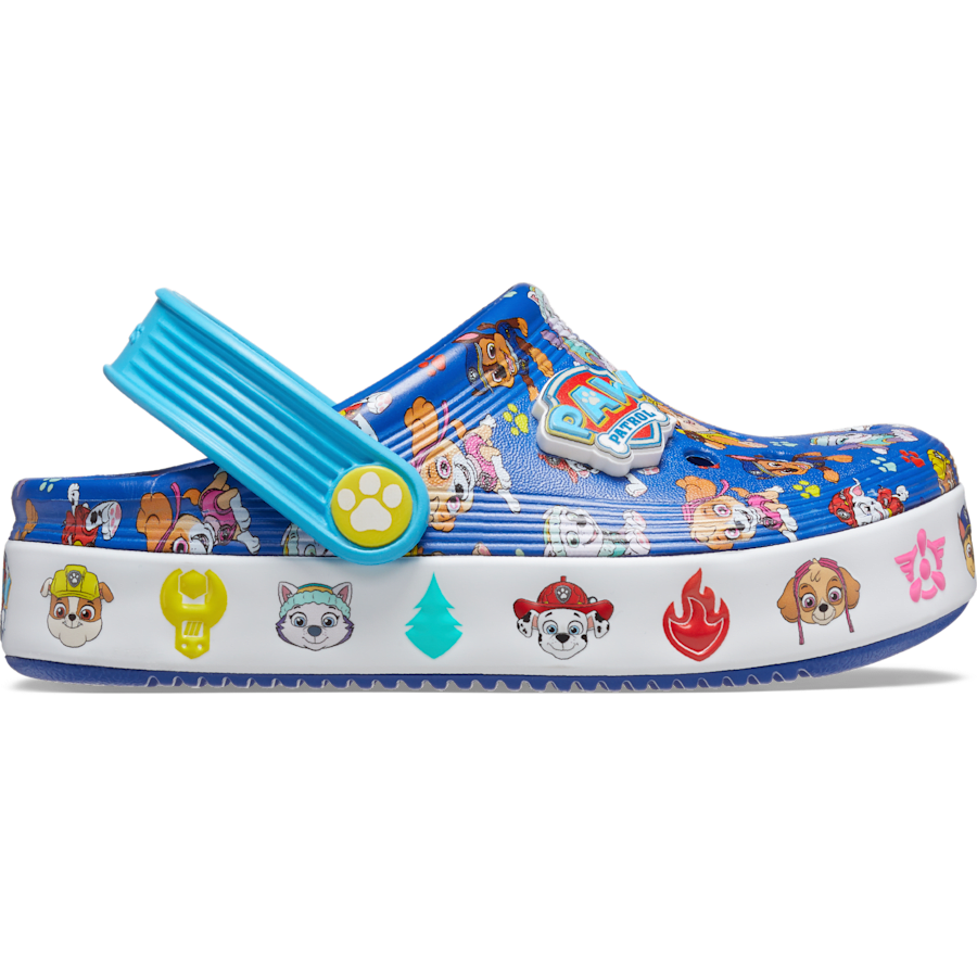 Blue Toddler PawPatrol™ Off Court Clog - Side - Crocs