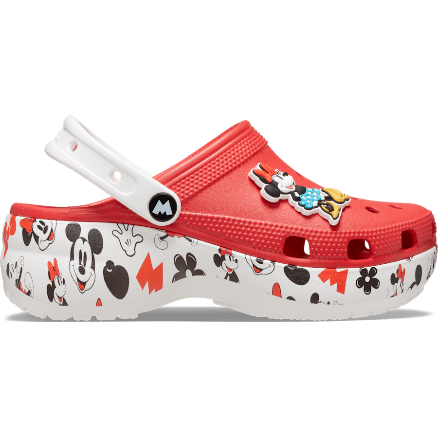Flame Mickey Platform Clog - Side - Crocs