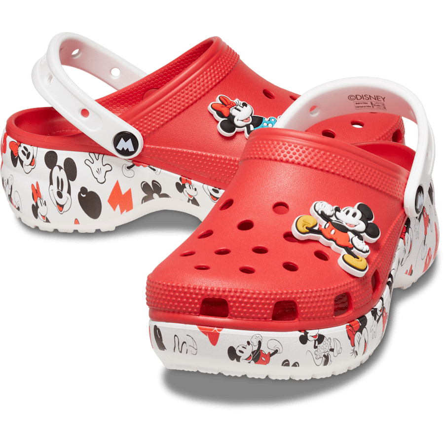 Flame Mickey Platform Clog - Pair - Crocs