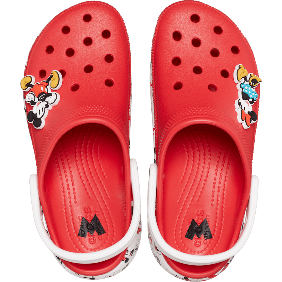 Flame Mickey Platform Clog - Top - Crocs