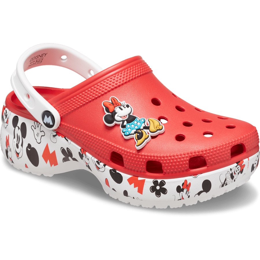 Flame Mickey Platform Clog - Angle - Crocs