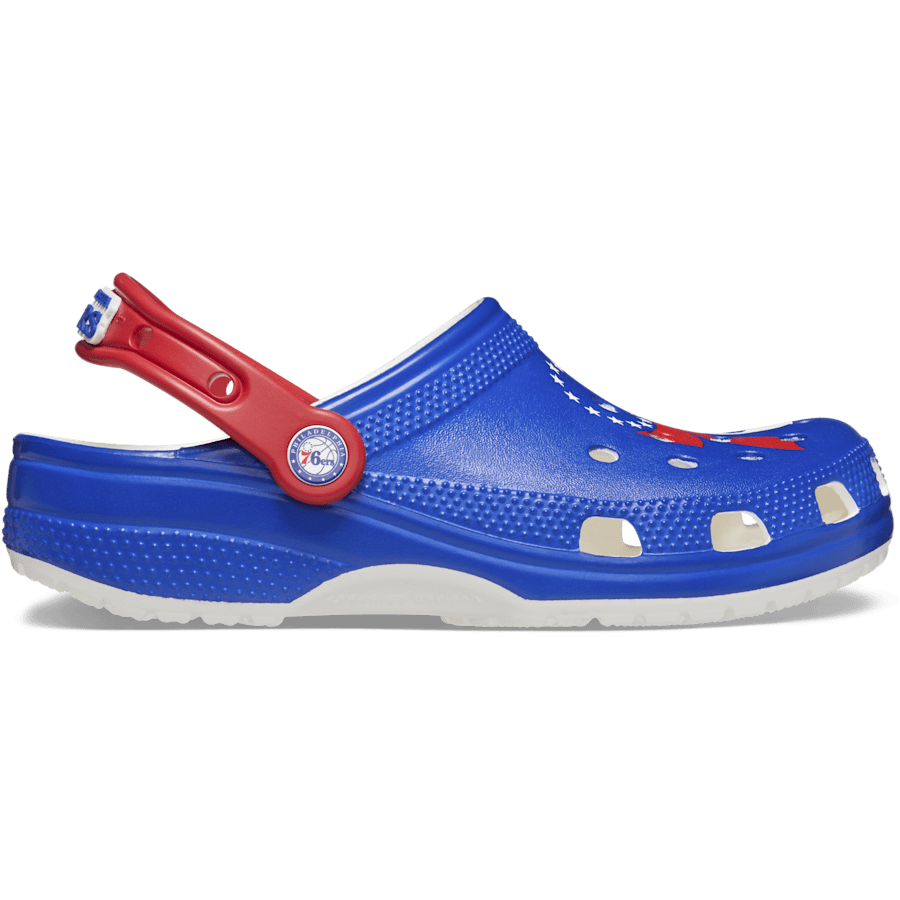 White NBA Philadelphia 76ers Classic Clog - Top - Crocs