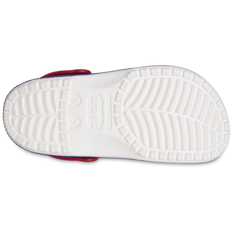 White NBA Philadelphia 76ers Classic Clog - Bottom - Crocs