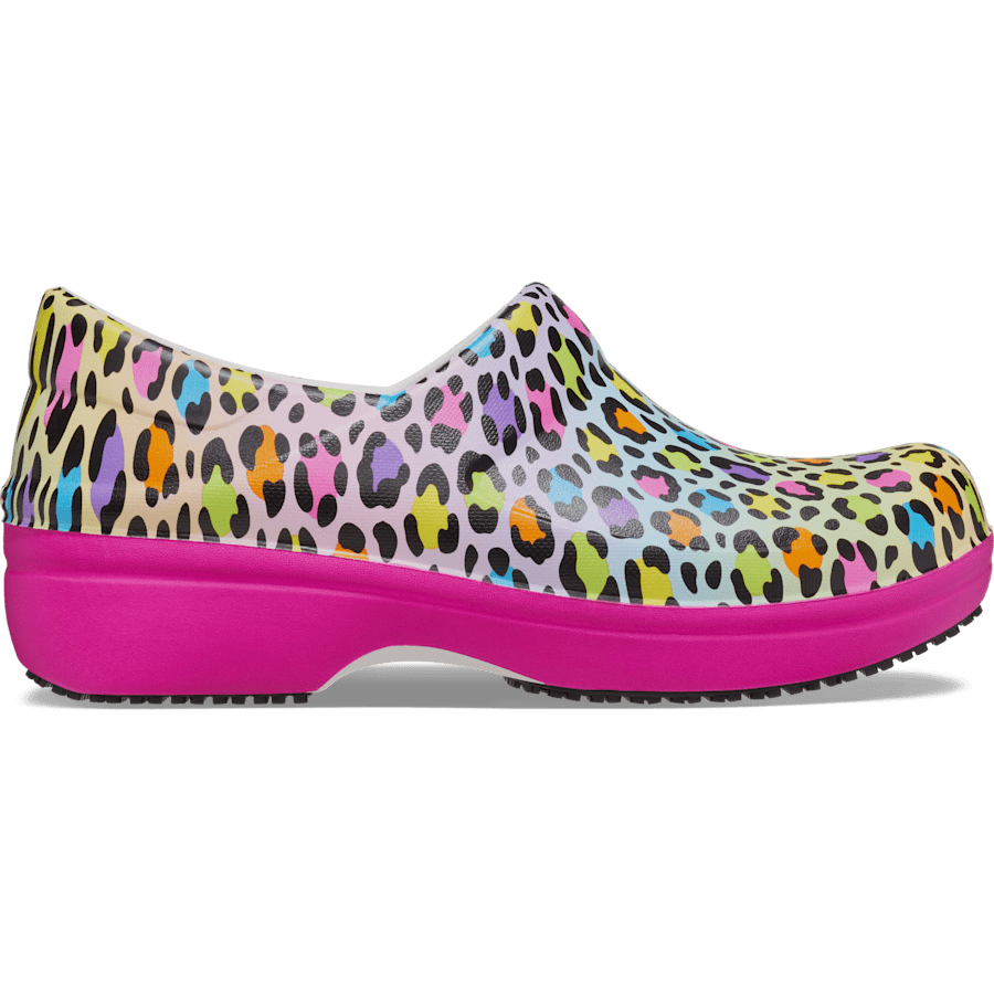 Multi Lisa Frank Neria Pro II Clog - Side - Crocs PFD