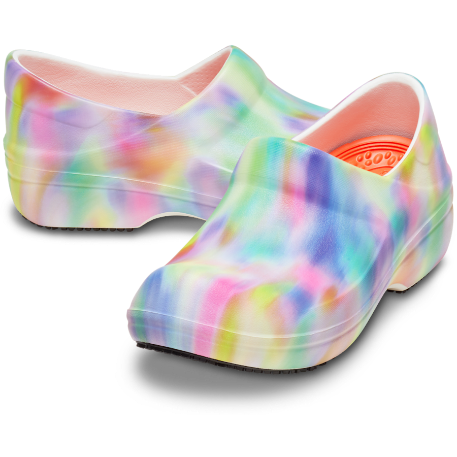 Multi Neria Pro II LiteRide Graphic Work Clog - Pair - Crocs PFD