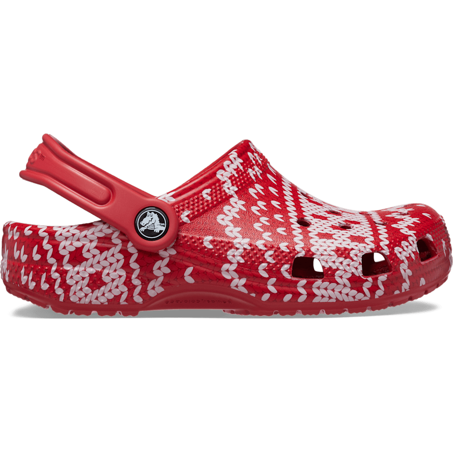 Kids’ Classic Holiday Sweater Clog
