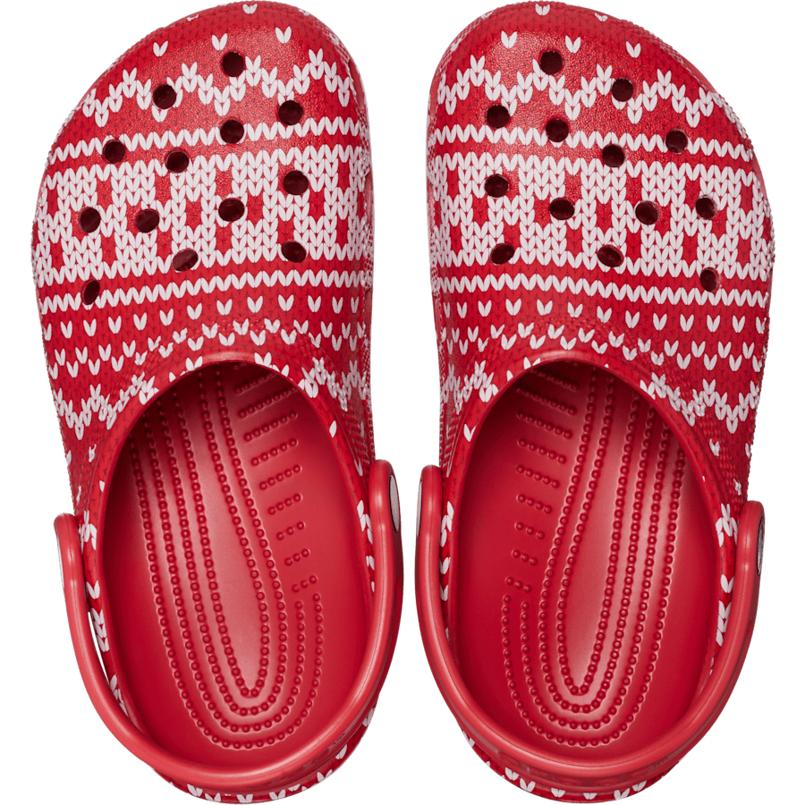 Color Kids’ Classic Holiday Sweater Clog - Top - Crocs