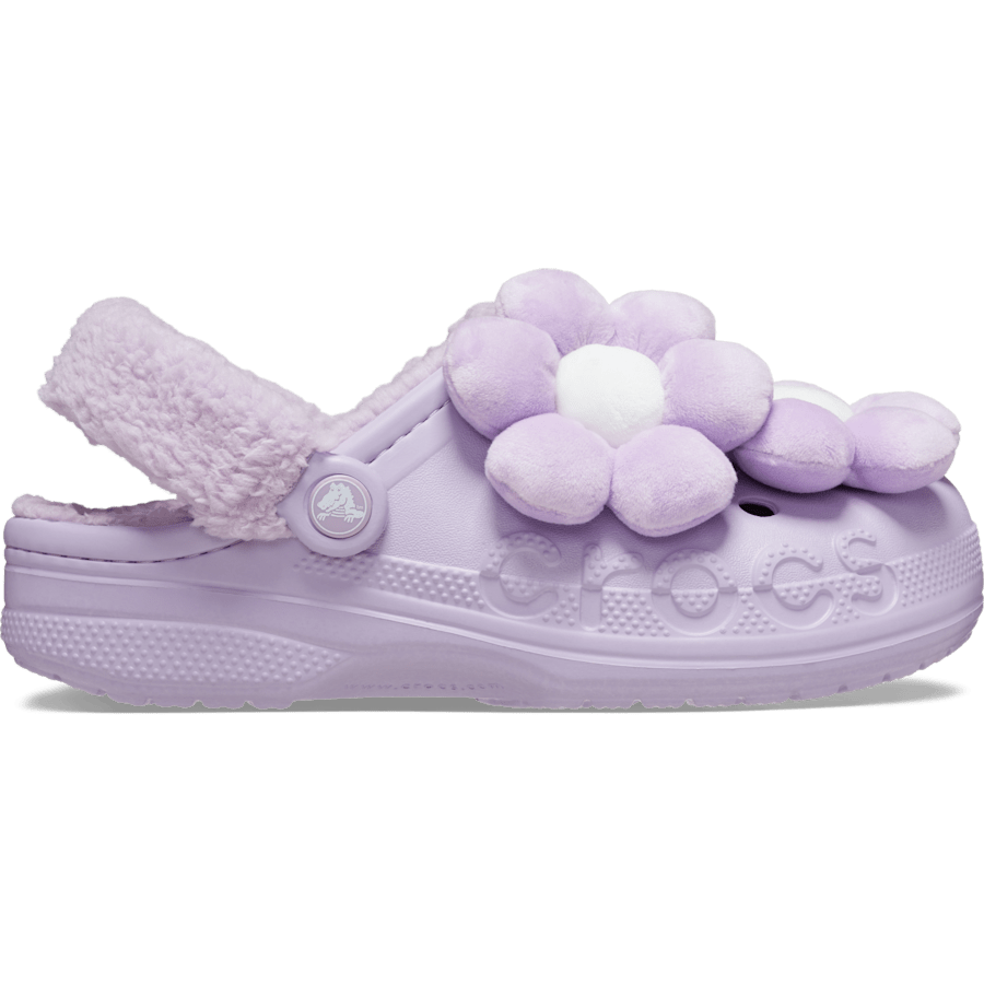 Baya Lined Fuzz Strap Singles Day Clog